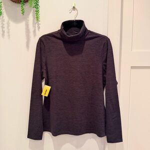 Ski-Doo BRP *NWT* Women's Turtleneck Heather Grey Moisture Wicking Fabric Size L